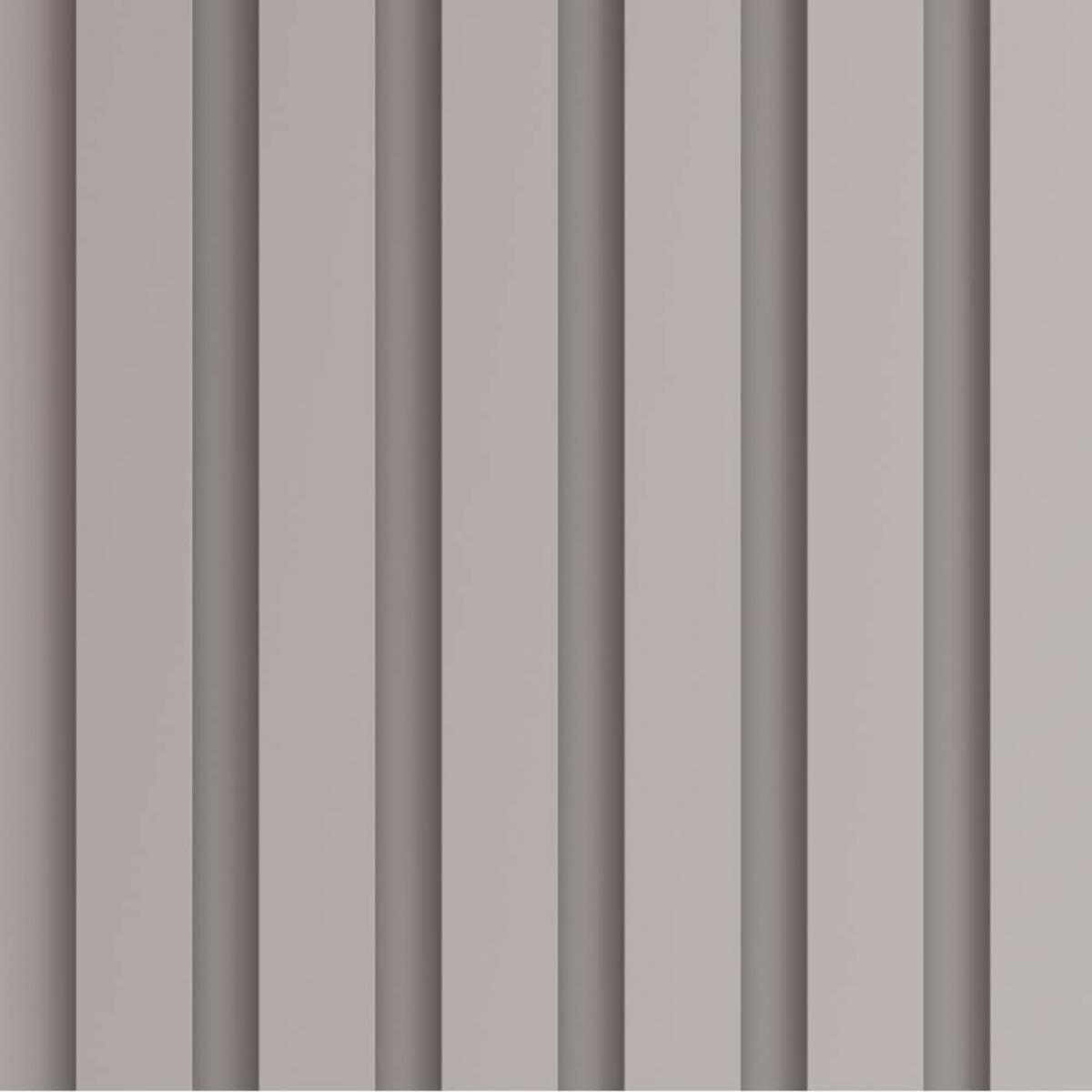 Painel Ripado Fume Caixa com 6 barras - Eucatex