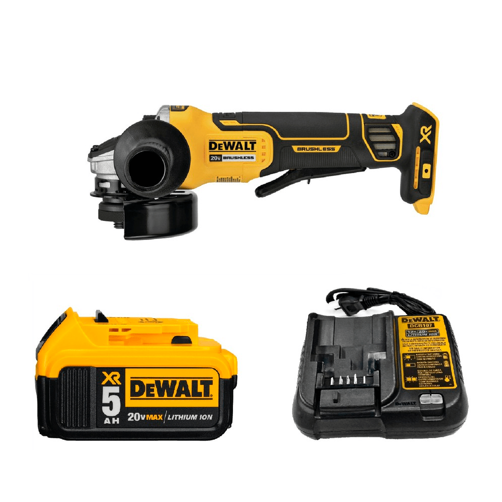 Esmerilhadeira A Bateria 20v 4 1/2 Dcg413b - Dewalt