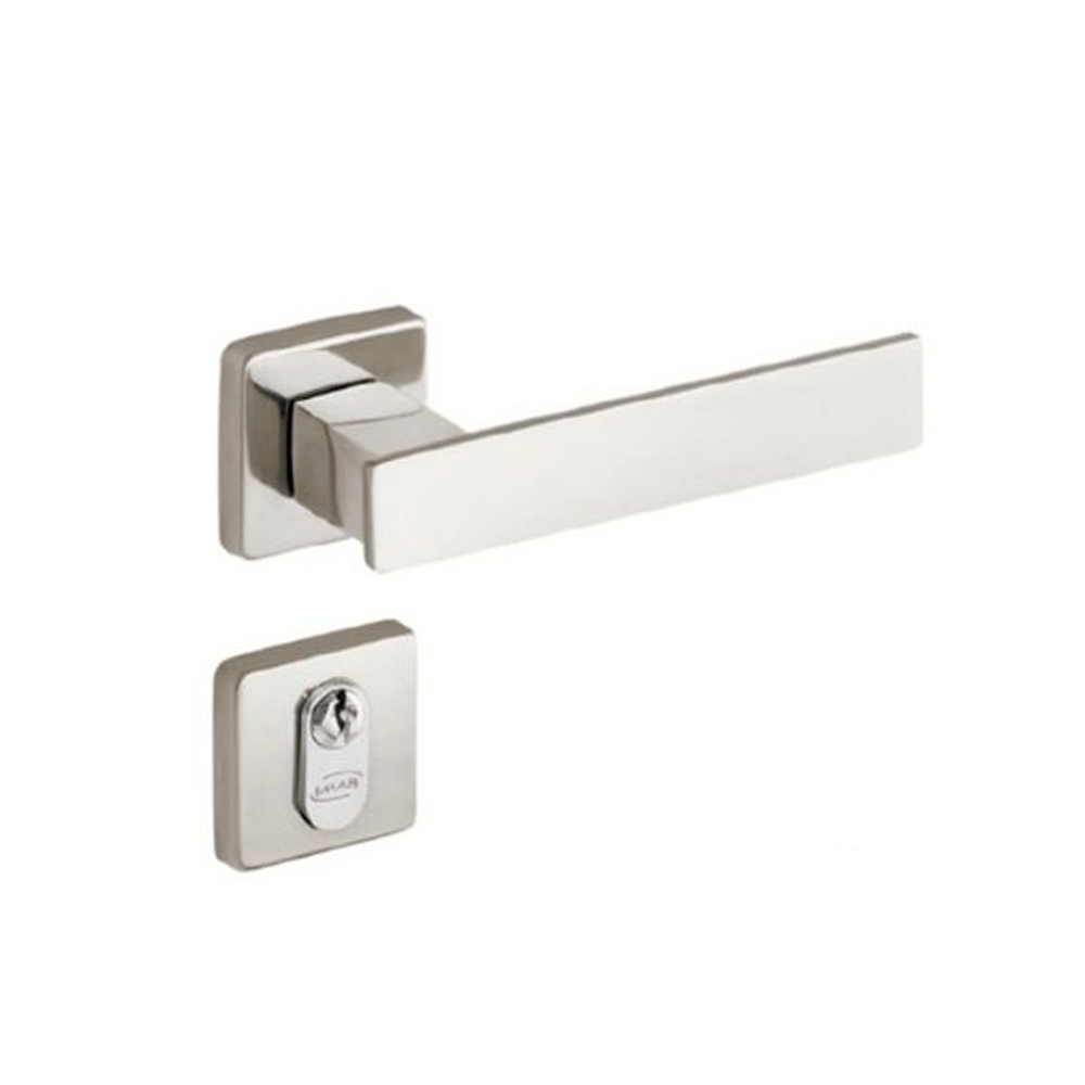 Fechadura Atom Inox Polido - Externa