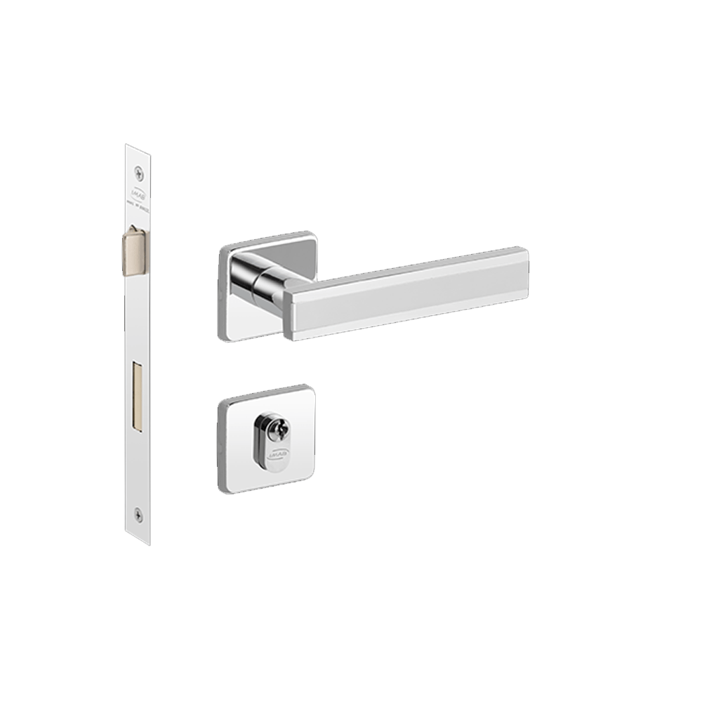 Fechadura Mobia Inox Escovado Imab - Externa