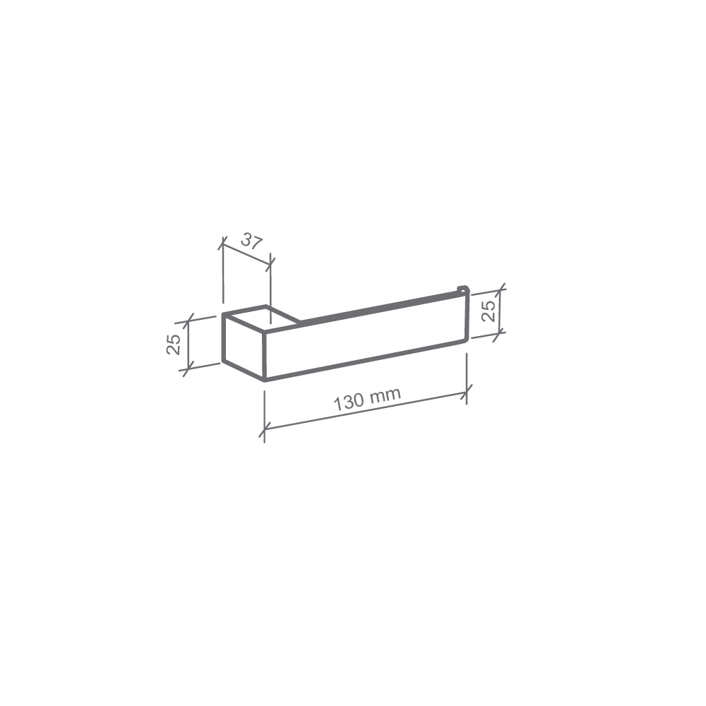 Fechadura Ayla Inox Polido - Externa
