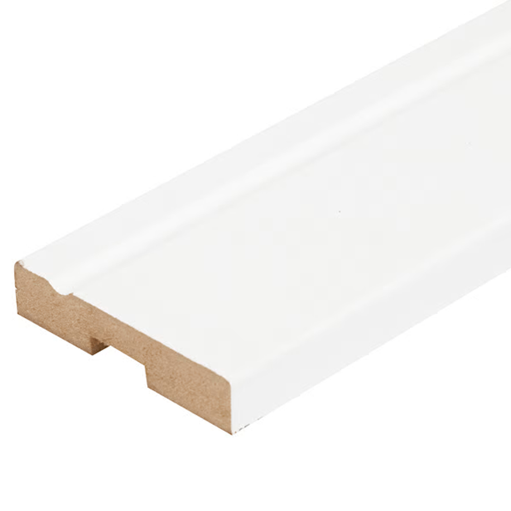 Rodapé Estilo Branco C/Friso 100x2400mm