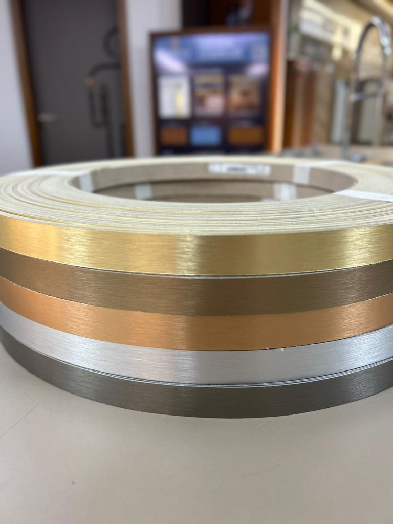 Fita Abs Metalizado/Bronze 23mm x 50m (Rolo)