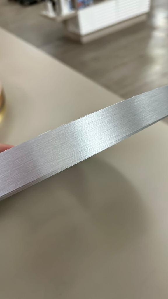 Fita Abs Metalizado/Prata 23mm x 50m (Rolo)