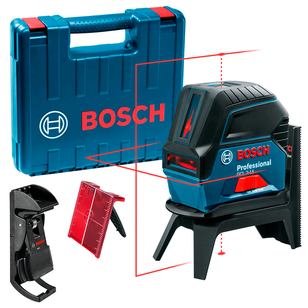 Nivel A Laser GCL 2-15 Gancho Maleta - Bosch
