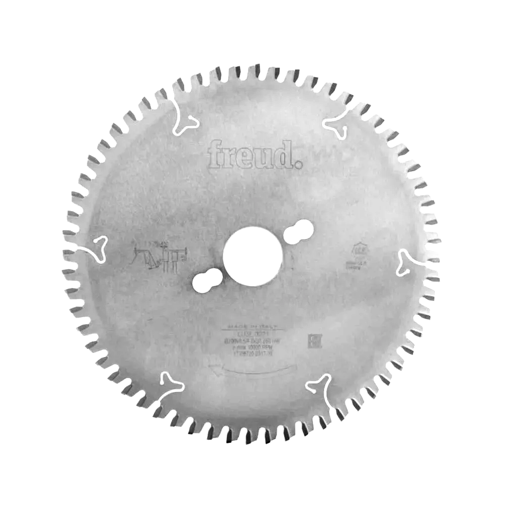Disco De Serra 200mmX6,5mm Prateado 60 Dentes - Freud