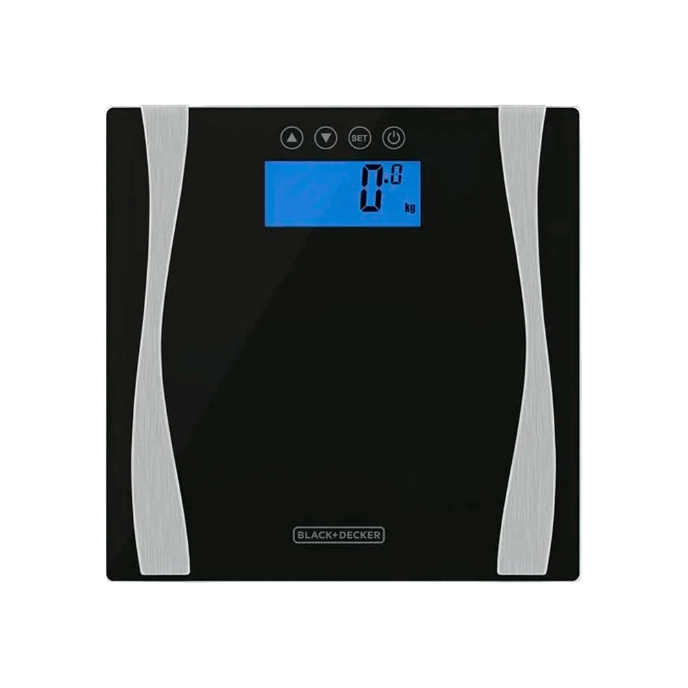 Balança Corporal Digital Black+decker Bk60 Preta, Até 180 Kg