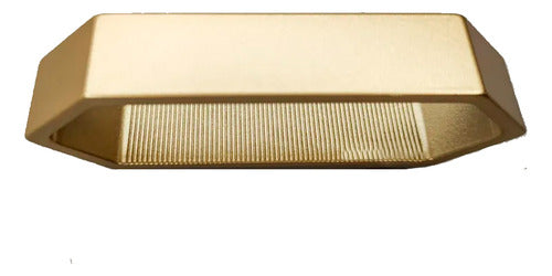 Kit 17 Puxador Elemento Zen M Dourado Zen