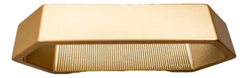 Kit 17 Puxador Elemento Zen M Dourado Zen