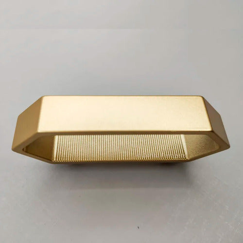 Kit 17 Puxador Elemento Zen M Dourado Zen