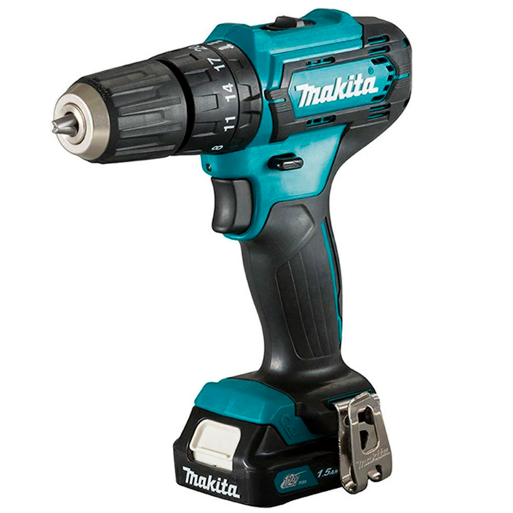 Parafusadeira/Furadeira de Impacto a Bateria HP333DWYX3 12V Li-Ion e Carregador Bivolt - MAKITA