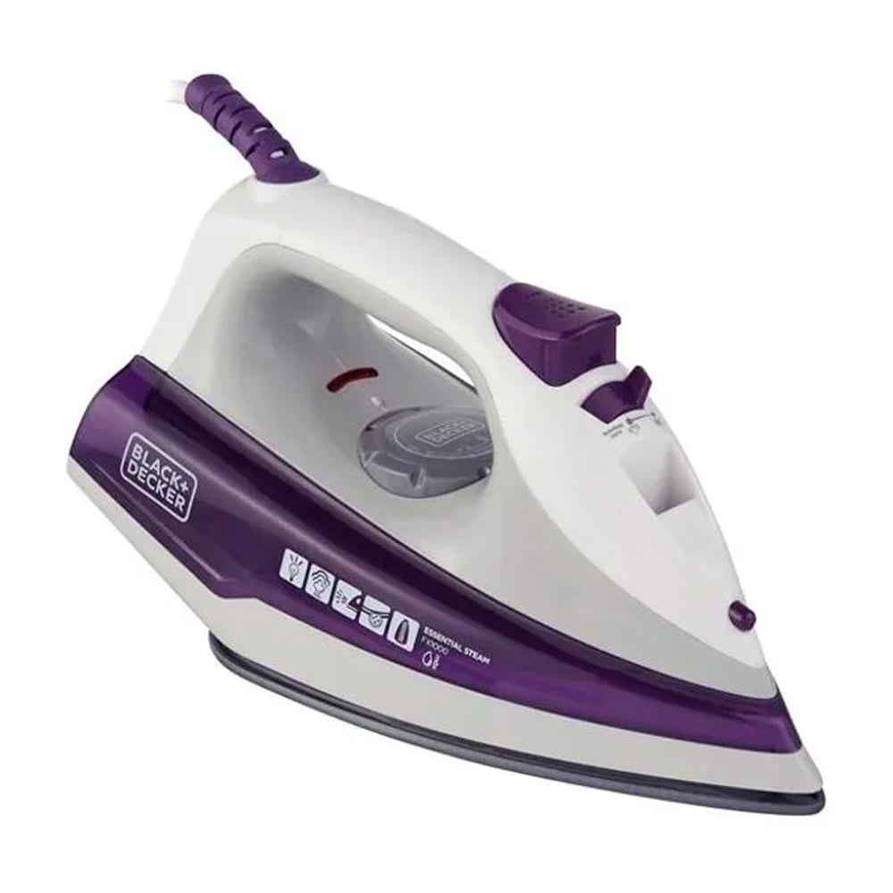 Ferro de Passar Roupa Black Decker 127V Modelo FX1000