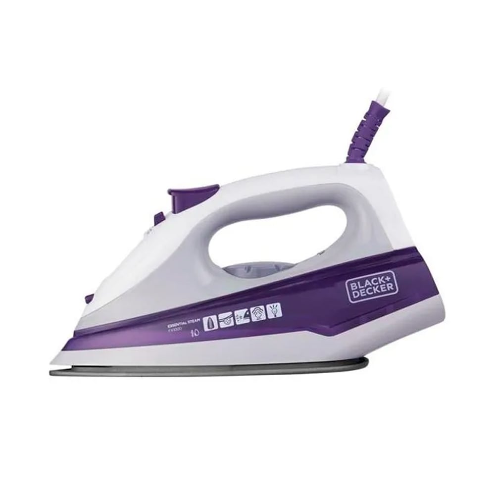 Ferro de Passar Roupa Black Decker 127V Modelo FX1000