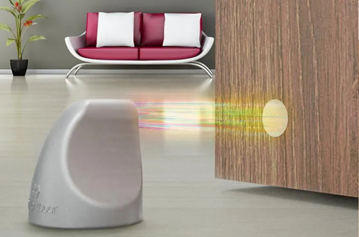 Trava Porta Magnetico Prata - Comfort Door