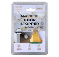 Trava Porta Magnetico Dourado - Comfort Door