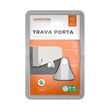 Trava Porta Magnetico Branco - Comfort Door