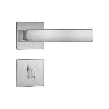 Fechadura Stam 823/35 Ros Quad Inox - Banheiro
