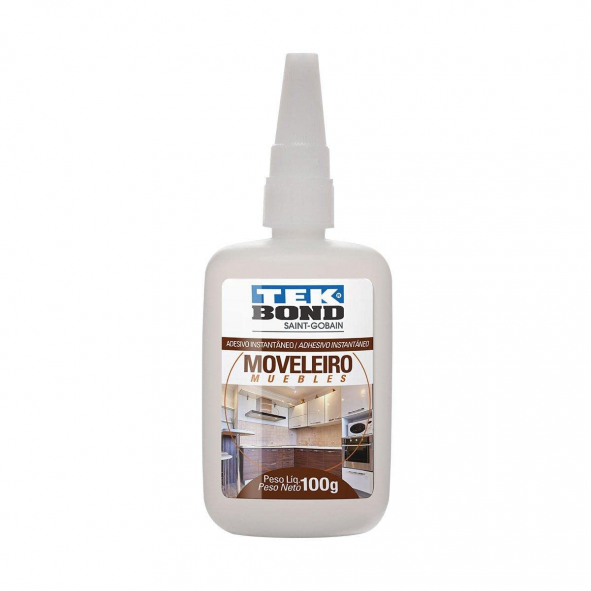 Cola Líquida Instantânea 100G Moveleiro - Tekbond