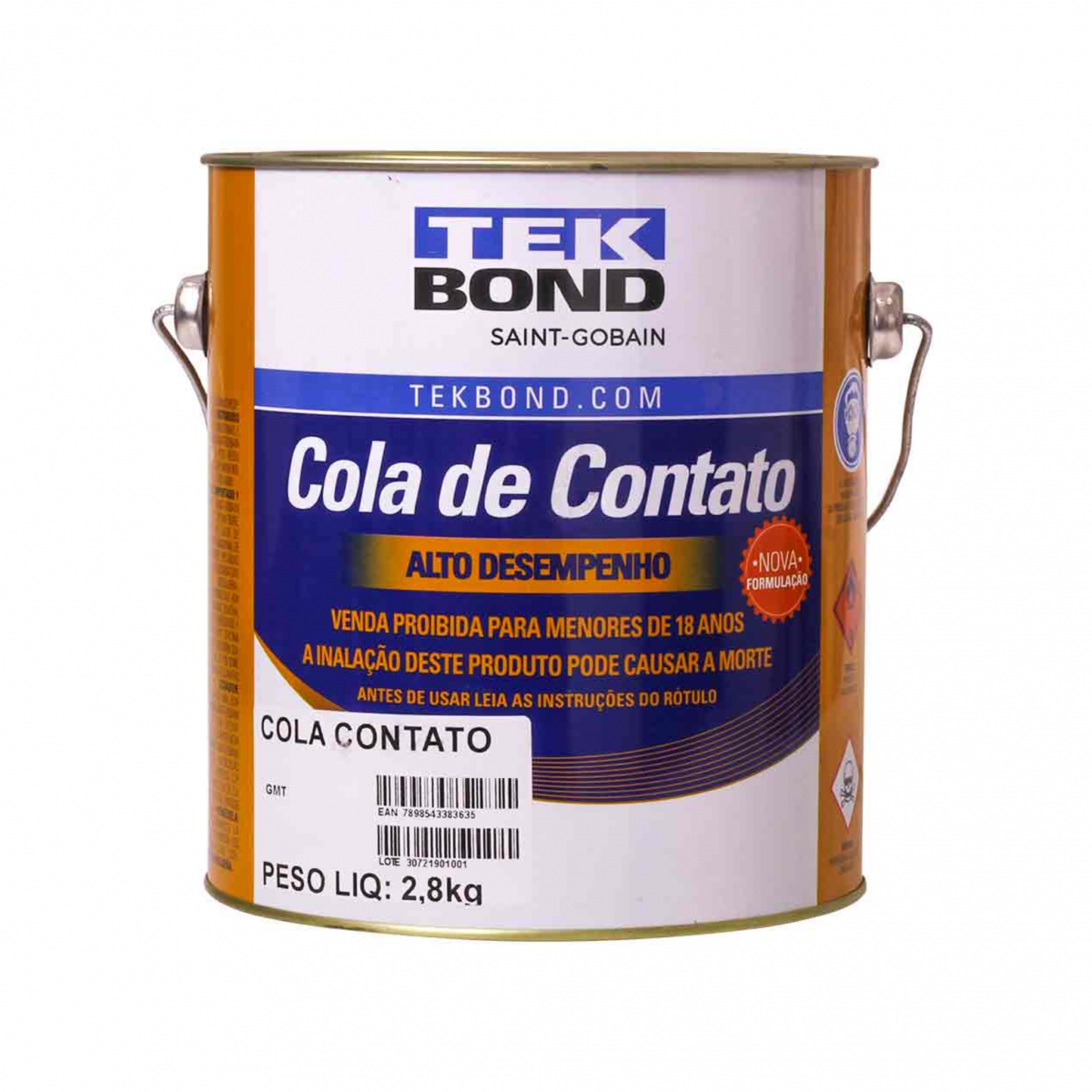 Cola de Contato 2,8 KG - Tekbond