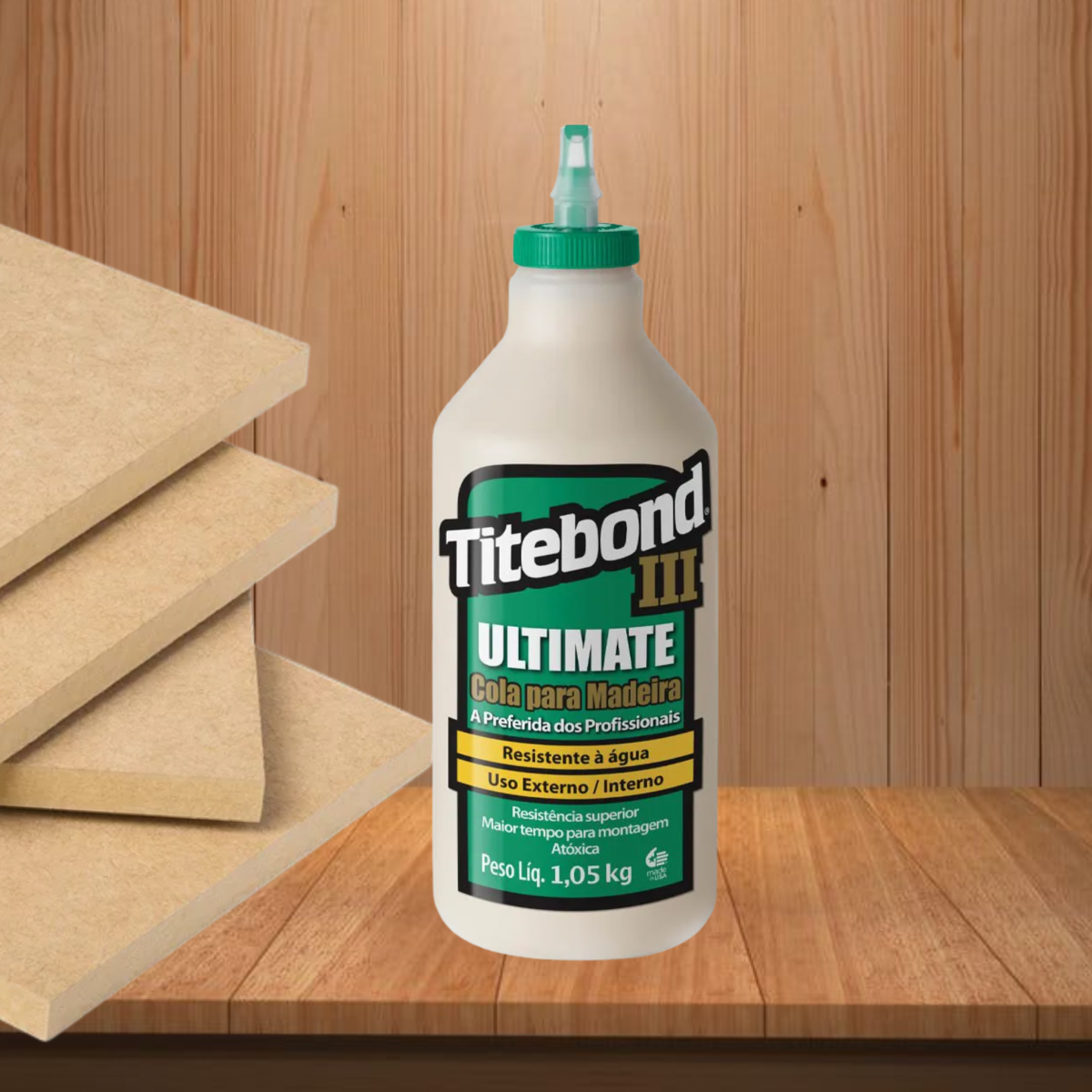 Cola PVA Para Madeira Titebond III Ultimate 946ml