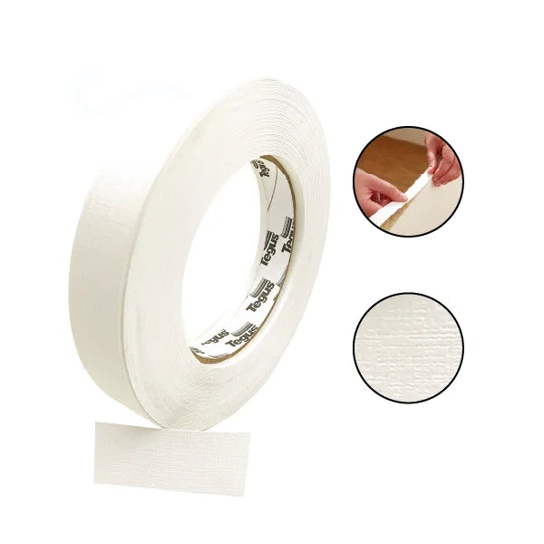 Fita PVC Branco TX 22mm x 50m Tegus (Rolo)