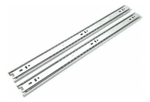 Corrediça Trilho Gaveta Gold Telescópica 400mm Super Ligth