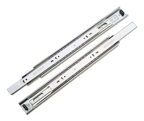 Corrediça Trilho Gaveta Gold Telescópica 35cm Super Ligth