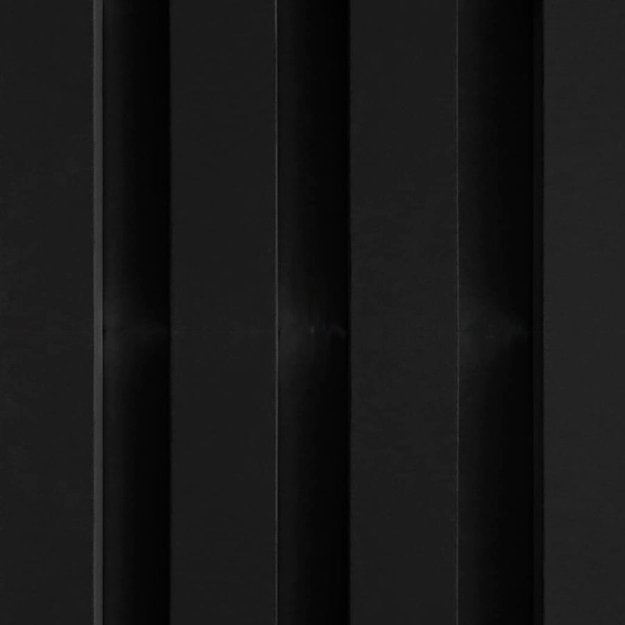 Acabamento Ripado Preto - Barreto
