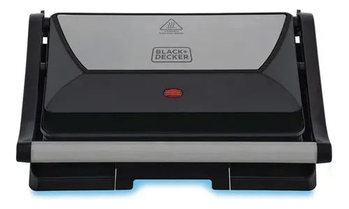 Grill Elétrico Prensa Inox 800W G1200BR 127V Black Decker