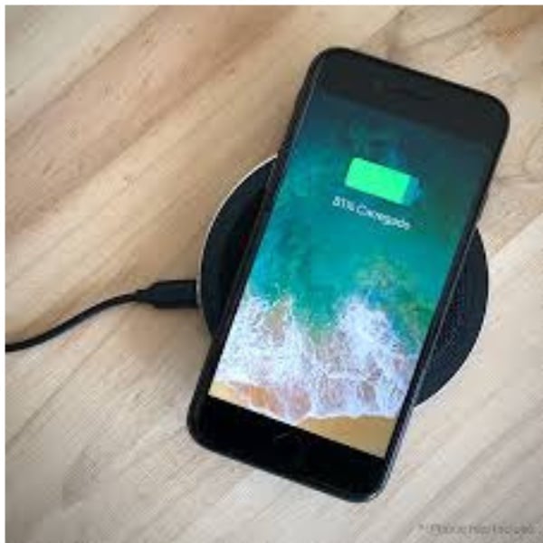 Carregador Wireless Invisível Preto Renna