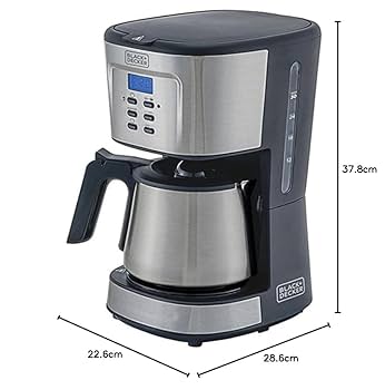 Cafeteira Inox CM300G-B2 - Black Decker