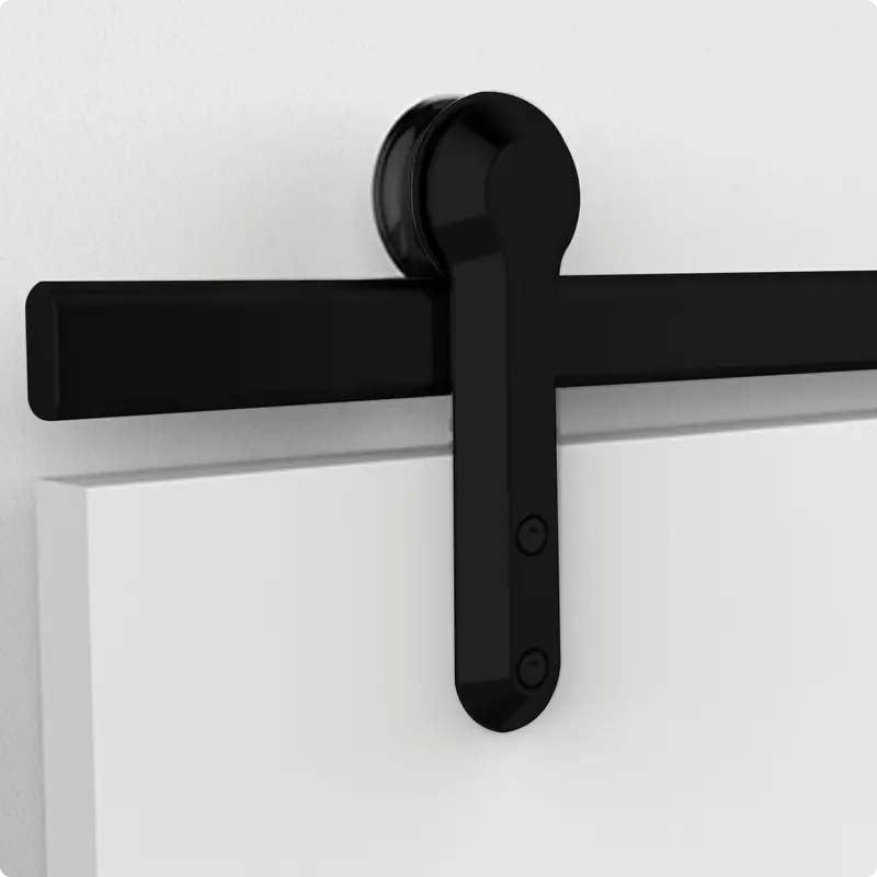 Sistema Evo P/ Portas De Passagem Preto 2m Rometal