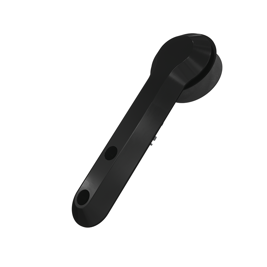 Sistema Evo P/ Portas De Passagem Preto 2m Rometal