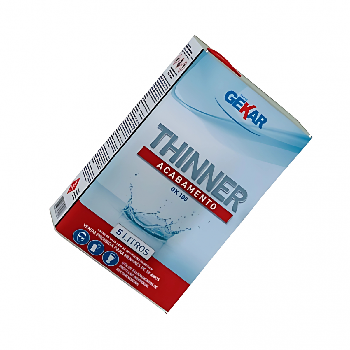 Thinner Acabamento 5L - Gekar