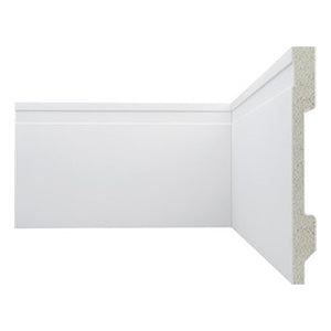 Rodapé Poliestireno FB15 Com Friso 150mm - Gart