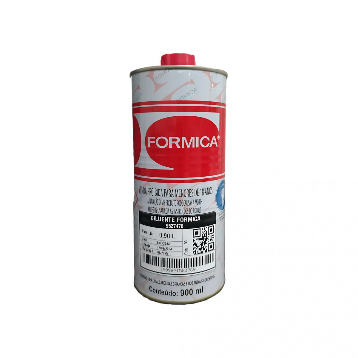 Diluente Para Cola De Contato 900ml - Fórmica