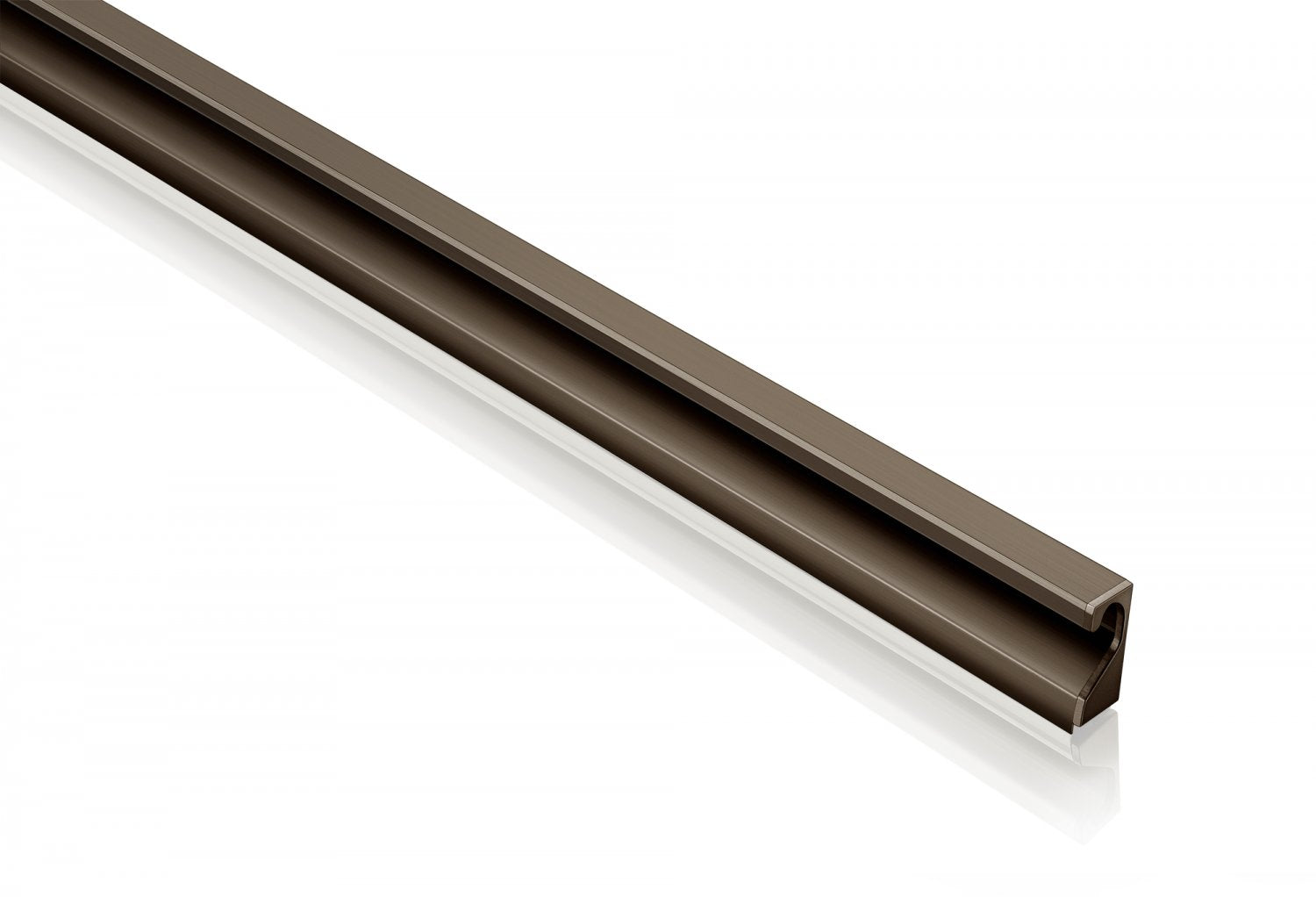 Perfil Puxador Collegato 18MM Escuro - Archi