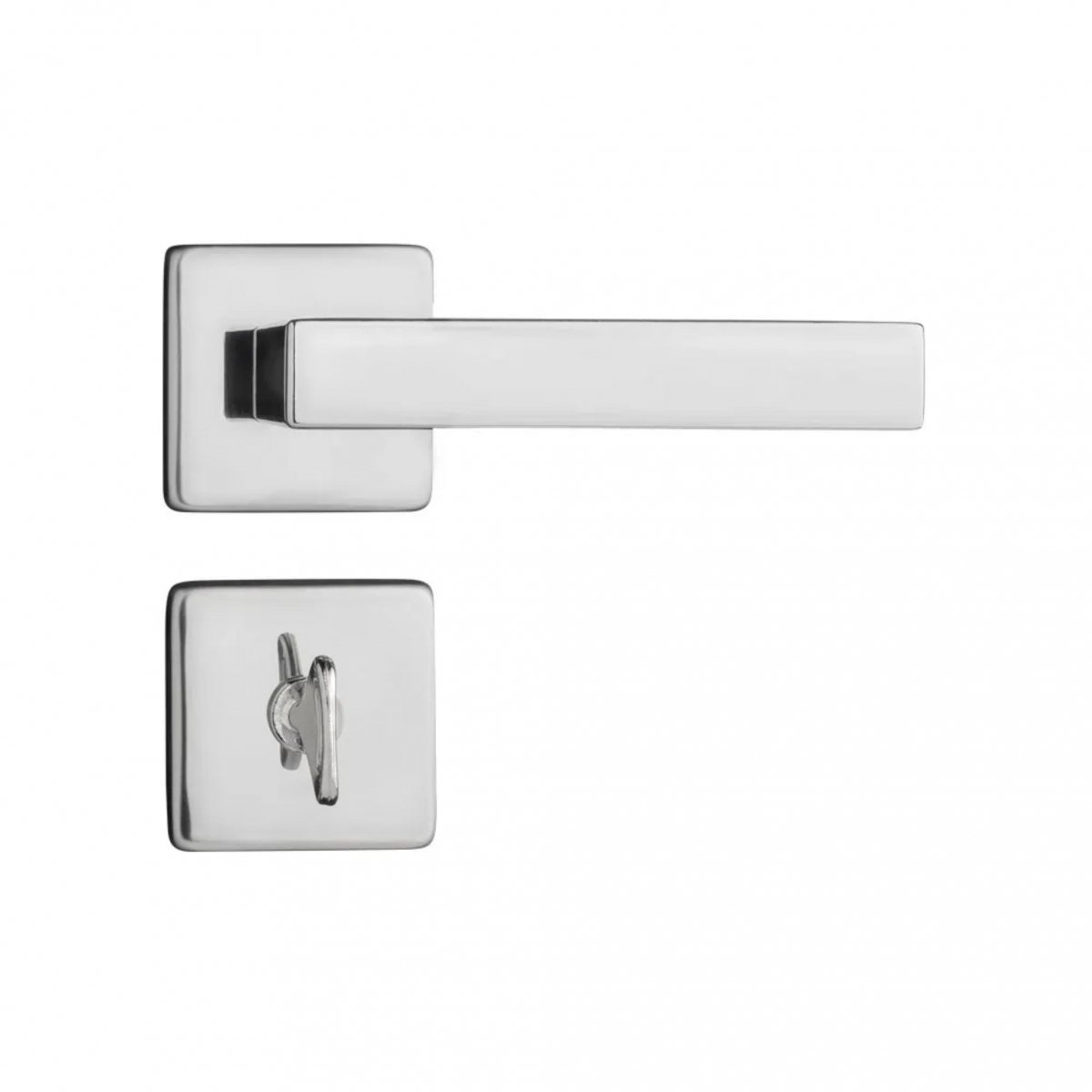 Fechadura P/ Banheiro Concept 408b Cromado - Interna