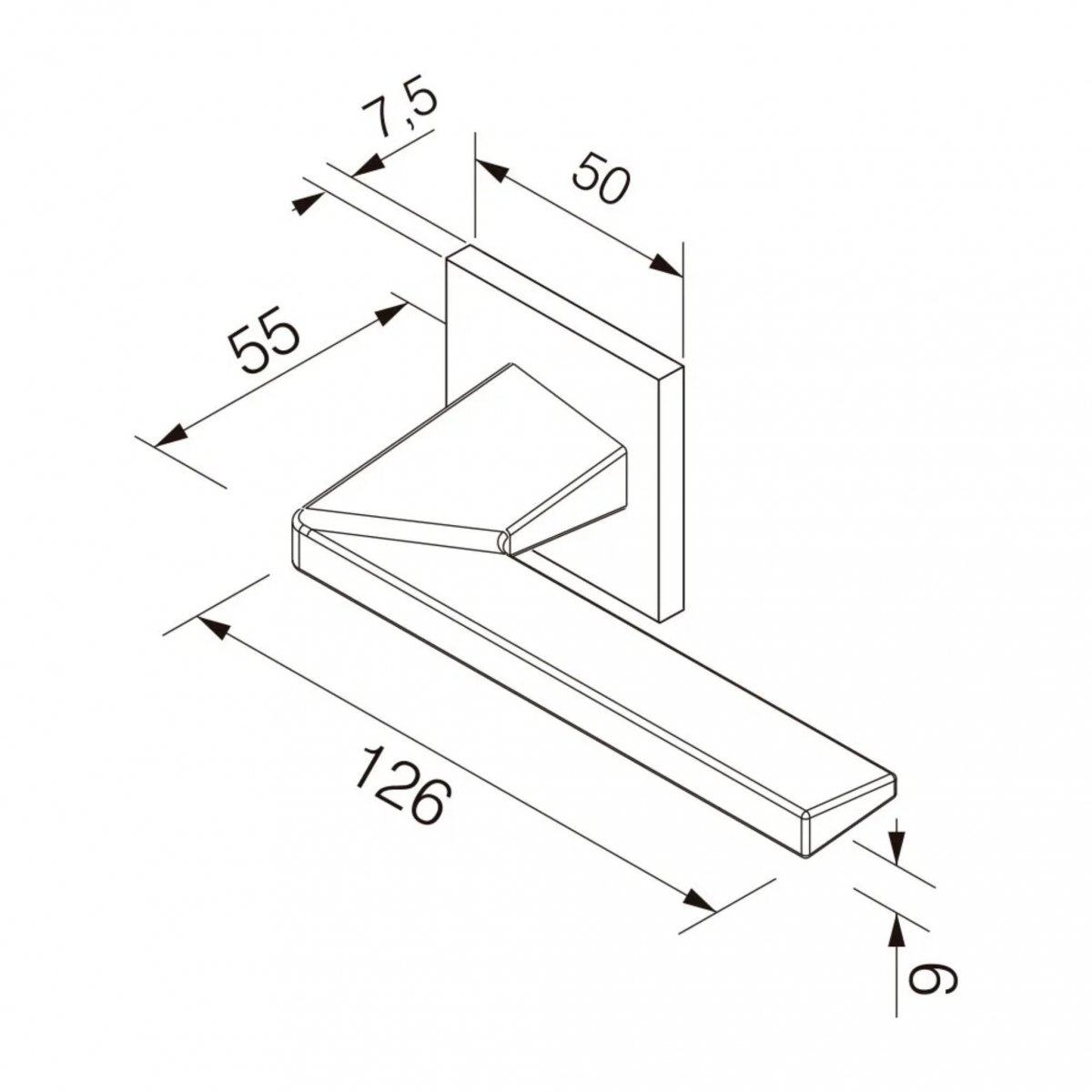 Fechadura P/ Banheiro Karli 745/90b - Interna