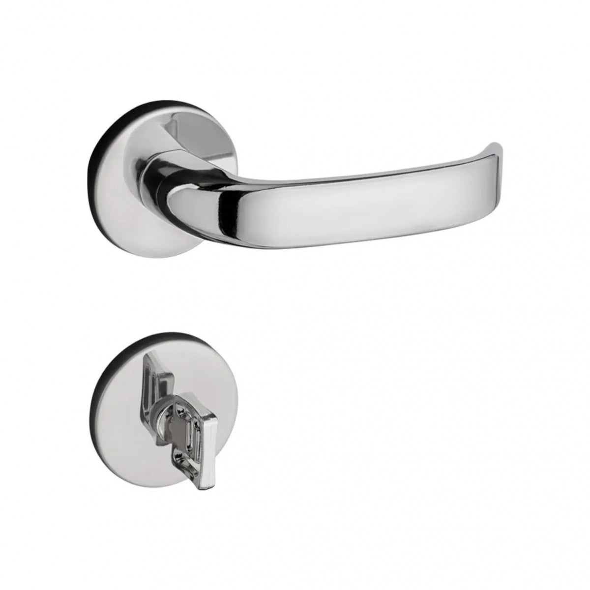 Fechadura Magnum Ros 931/80B Cromado - Banheiro
