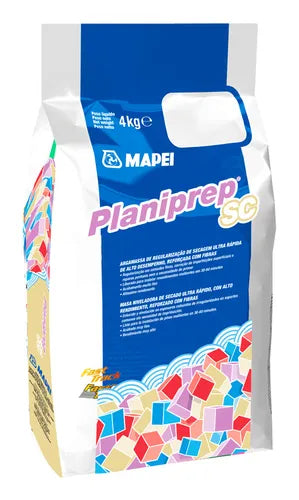 Argamassa Espatulada Secagem Rápida 4kg - PlaniPrep