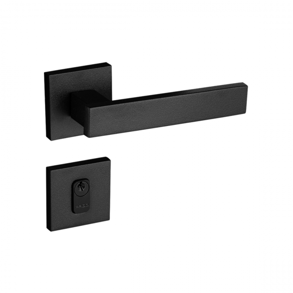 Fechadura Retro Preto 411/90e - Banheiro