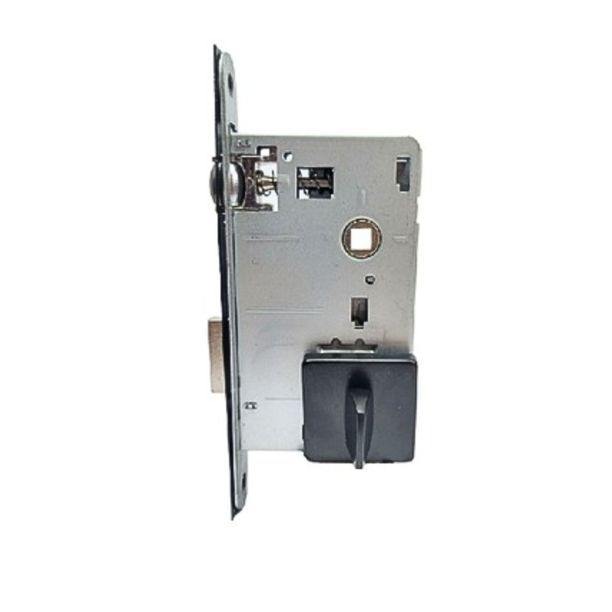 Fechadura Rolete  1710 Inox Preta - Externa