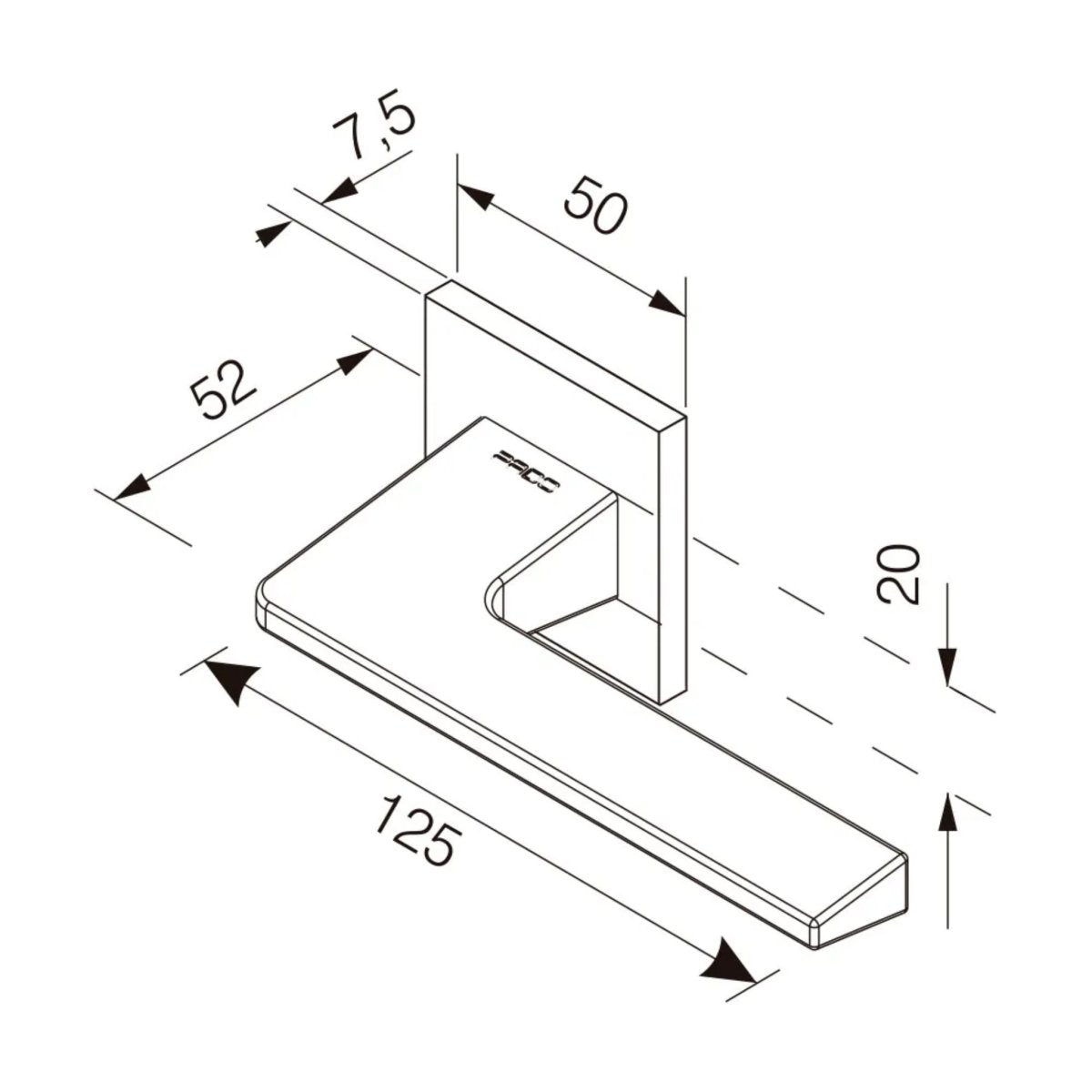 Fechadura Sara 502/90b - Banheiro
