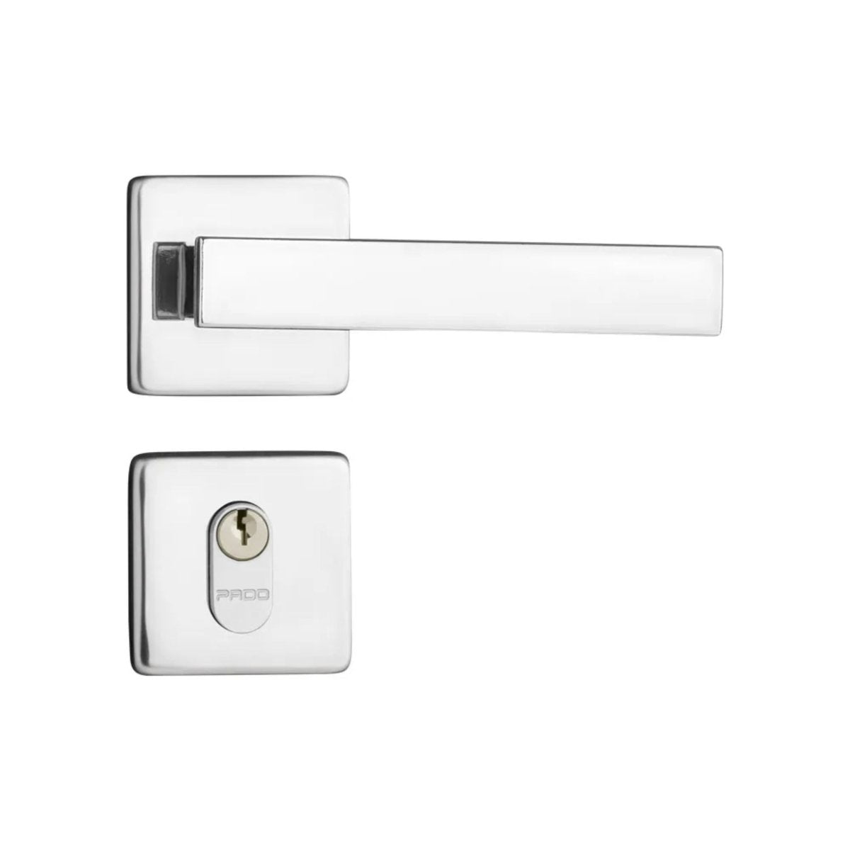 Fechadura cromada Concept 408e - Externa