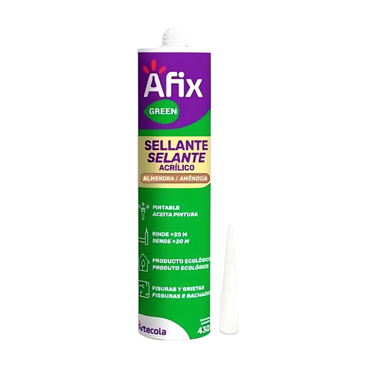 Selante Acrílico 430g Amêndoa - Artecola