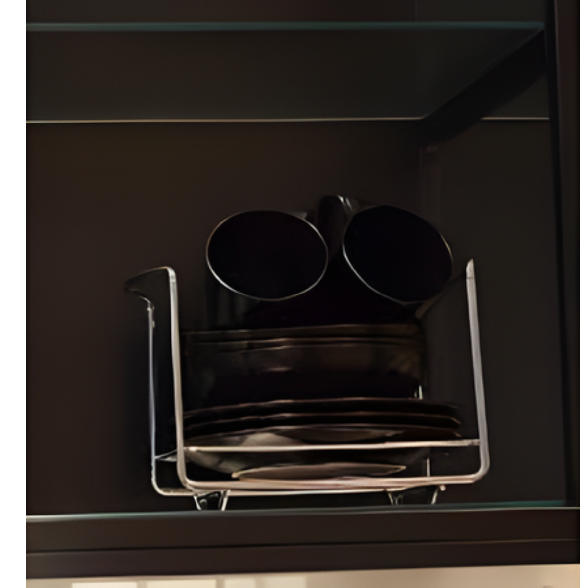 Suporte para Pratos 260x175x200mm Cromado - Masutti