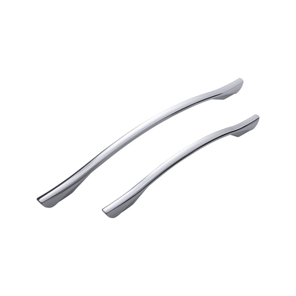 Puxador Charlo 160mm Cromado Escovado - Obispa Design
