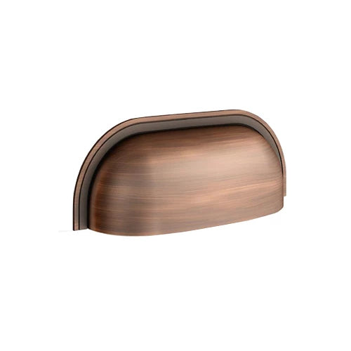 Puxador Pádua 96mm Cobre Opaco - Obispa Design