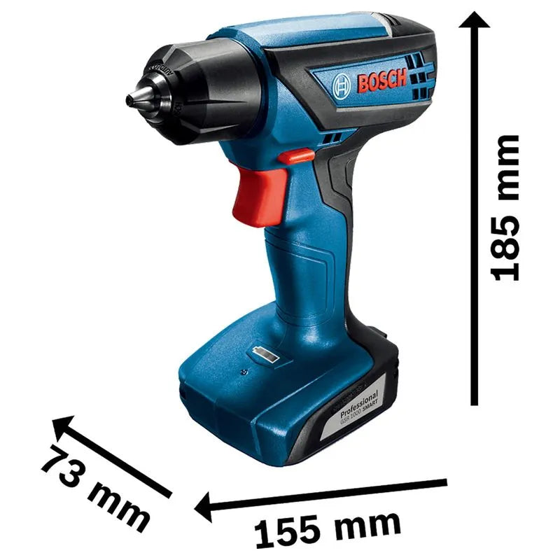 Parafusadeira Furadeira Bosch GSR 1000 Smart 12V + Bolsa - Bosch